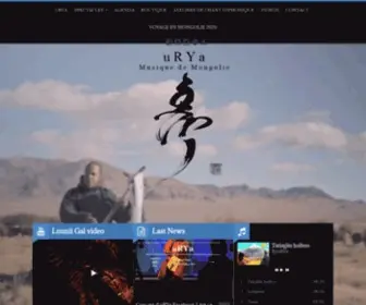 Urya-Mongolie.com(URYa) Screenshot