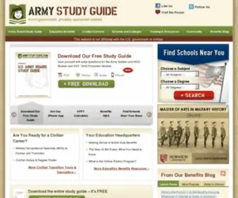 US-Army-Info.com(US Army Info) Screenshot