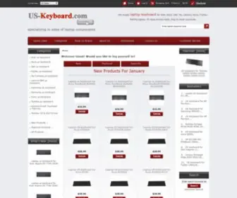 US-Keyboard.com(US keyboard for Acer) Screenshot