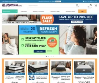 US-Mattress.com(We Make It Easy®) Screenshot