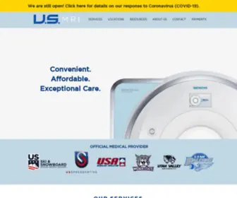 US-Mri.com(Utah Landing Page) Screenshot