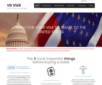 US-Visit.com(US Visit) Screenshot