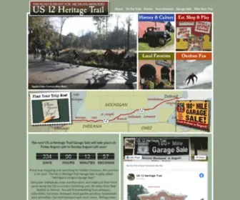 US12Heritagetrail.org(12 Heritage Route) Screenshot