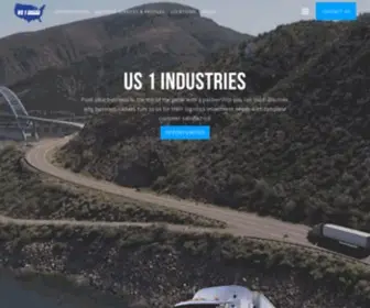 US1Industries.com(Logistics Company & Brokerage Firm) Screenshot