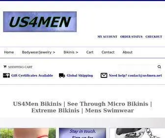 US4Men.com(US4Men Bikinis) Screenshot