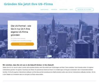 USA-Auswandern-Firma-Gruenden.de(Startseite) Screenshot