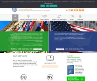 Usa-Corporate.com(USA Corporate Services Inc) Screenshot