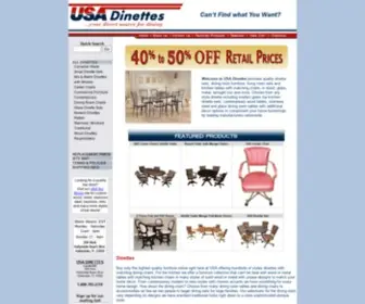 USA-Dinettes.com(Dinette Sets) Screenshot