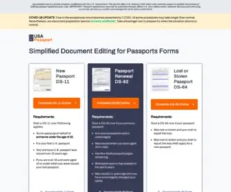 USA-Passport.org(USA Passport) Screenshot