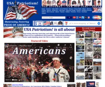 USA-Patriotism.com(USA Patriotism) Screenshot