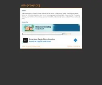 Usa-Proxy.org(USA Proxy) Screenshot