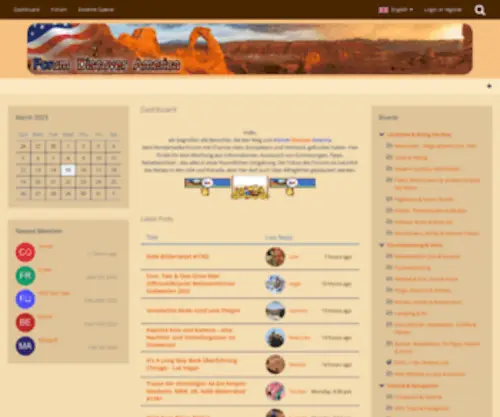 Usa-Travelcenter.de(Forum Discover America) Screenshot