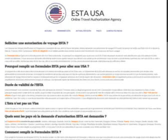 USA-Voyageur.com(Esta formulaire) Screenshot