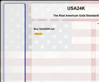 USA24K.com(The Real American Gold Standard) Screenshot