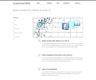 Usabilidad.com.mx(Usabilidad Web) Screenshot