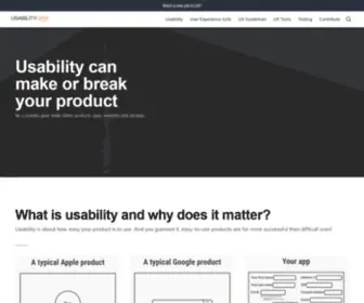 Usabilitygeek.com(Usability Geek is a Usability & User Experience (UX)) Screenshot