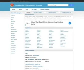 Usabizs.com(United States Business Directory) Screenshot