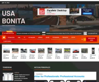 Usabonita.com(USA BONITA) Screenshot