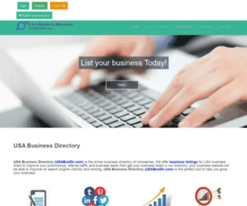 Usabusdir.com(USA Business Directory) Screenshot