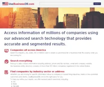 Usabusinessdb.com(Usabusinessdb) Screenshot