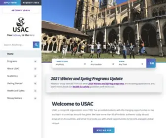 Usac.edu(University studies abroad consortium) Screenshot