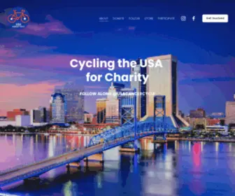 Usacancercycle.com(USA CANCER CYCLE) Screenshot