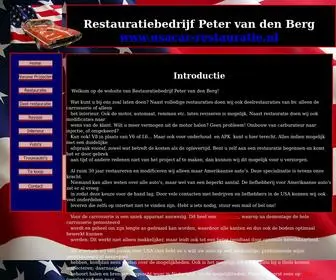 Usacar-Restauratie.nl(Restauratiebedrijf Peter van den Berg) Screenshot