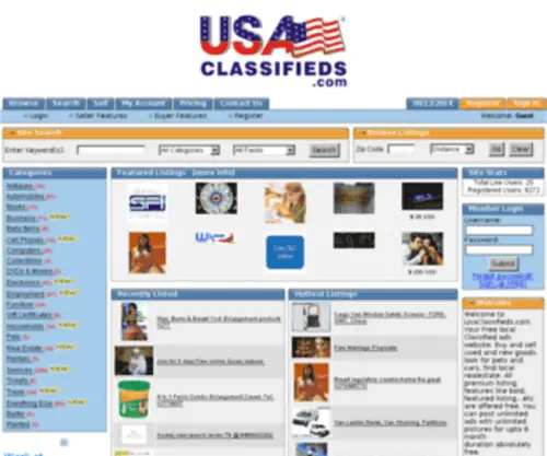 Usaclassifieds.com(USA FREE Classifieds) Screenshot