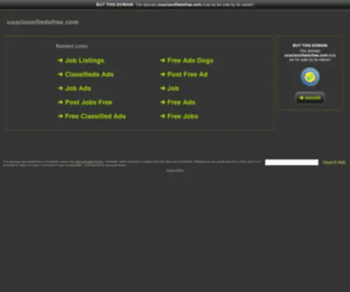 Usaclassifiedsfree.com(usaclassifiedsfree) Screenshot