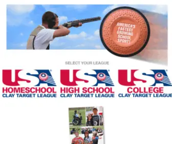 Usaclaytarget.com(USA Clay Target League) Screenshot