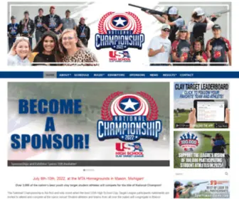 Usaclaytargetchampionship.com(USA High School Clay Target League National Championship) Screenshot