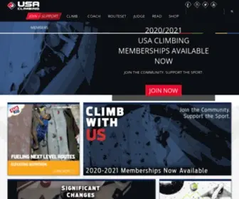 Usaclimbing.net(Usaclimbing) Screenshot