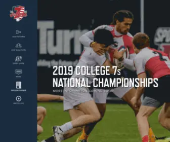 Usacollege7S.com(USA Rugby College Sevens) Screenshot