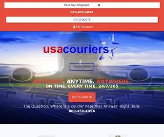 Usacouriers.com(USA Couriers) Screenshot