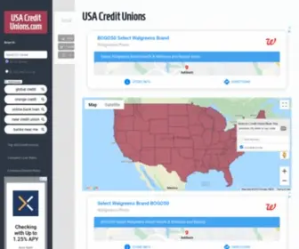 Usacreditunions.com(USA Credit Unions) Screenshot