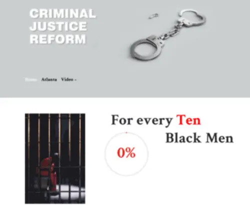 Usacriminaljusticereform.org(USA Criminal Justice Reform) Screenshot