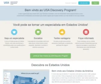 Usadiscoveryprogram.com.br(USA Discovery Program) Screenshot