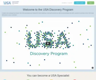 Usadiscoveryprogram.in(USA Discovery Program) Screenshot