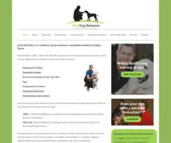 Usadogbehavior.com(Scott Sheaffer) Screenshot