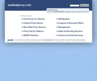 Usafastproxy.com(Usafastproxy) Screenshot