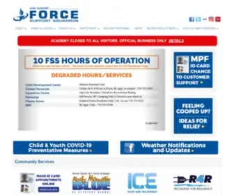 Usafasupport.com(USAFA Support) Screenshot