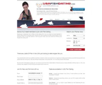 Usafishdating.com(USA Fish Dating) Screenshot