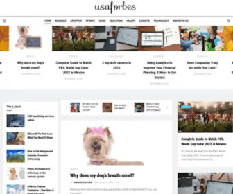 Usaforbes.com(Home) Screenshot