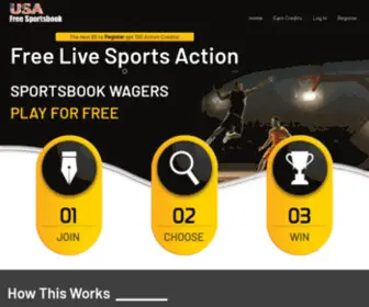 Usafreesportsbook.com Screenshot