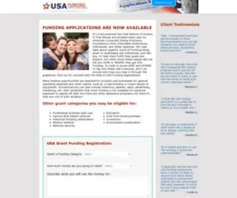 Usafundingapplications.org(USA Funding Applications) Screenshot