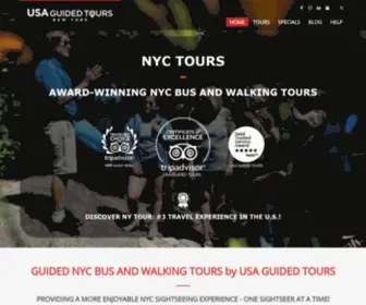 Usaguidedtoursny.com(NYC Tours) Screenshot