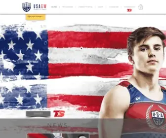 Usagw.co(USA Gymnastics World) Screenshot