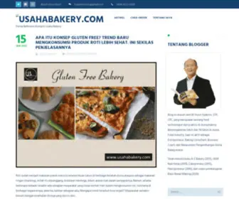 Usahabakery.com(Blog Bagus dan Lengkap Tentang Usaha Bakery) Screenshot