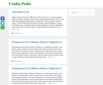 Usahapadu.com(Usaha Padu) Screenshot
