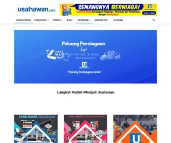 Usahawan.com(Peluang Perniagaan Anda) Screenshot